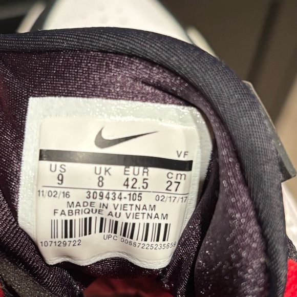 Nike Air Diamond Turf 49ers 2017 Mens 9 Women’s 10.5 Deion Prime Time Sanders - Picture 8 of 9